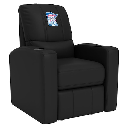 Dreamseat Stealth Recliner with Minnesota Twins Cooperstown Logo XZ52082CDSMHTBLK-PSCOOP0055